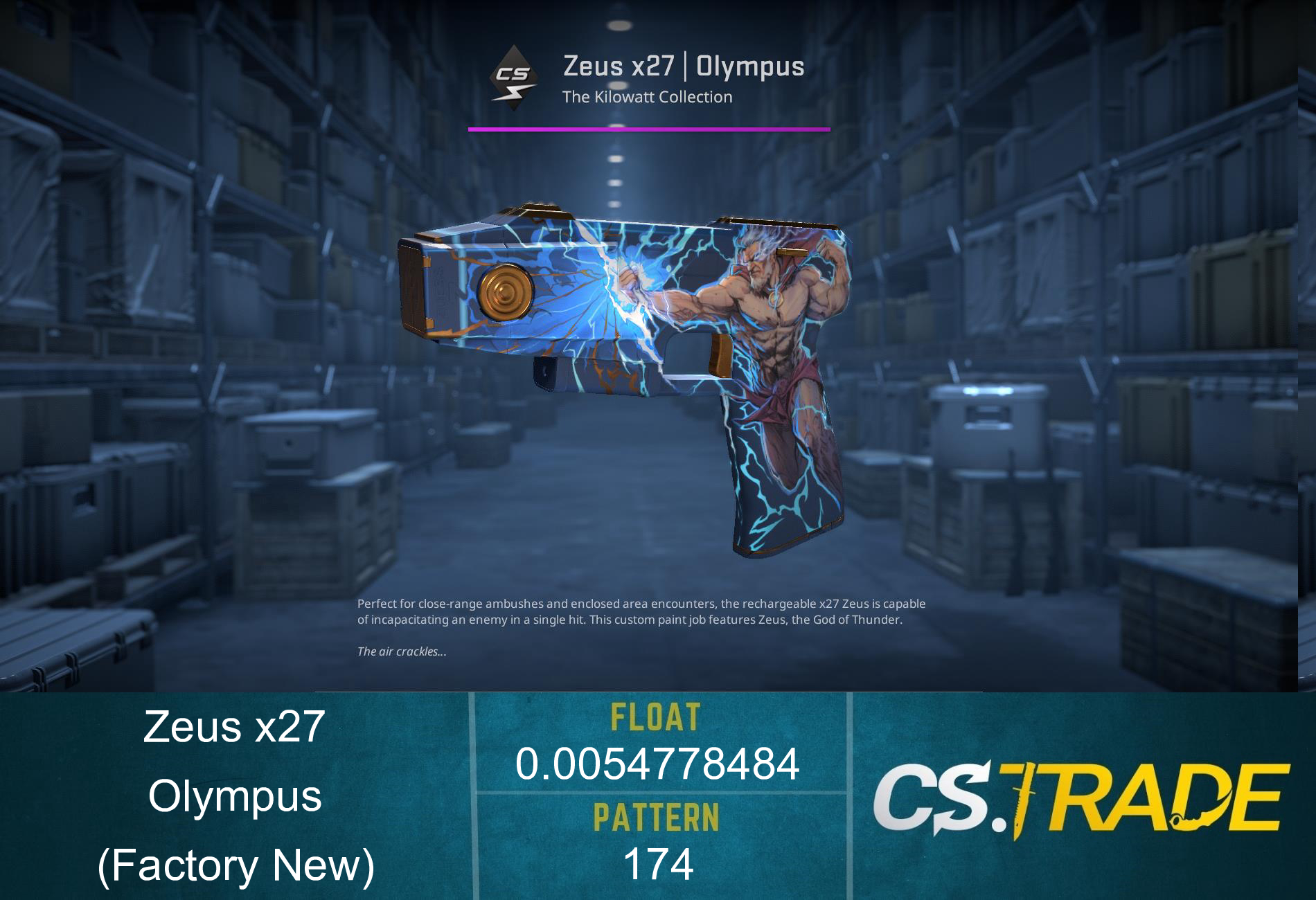 Zeus x27 | Olympus (Factory New) Screenshot