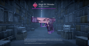 Glock-18 | Shinobu (Field-Tested) Screenshot