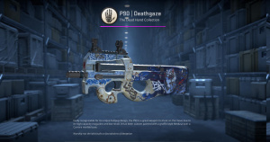 P90 | Deathgaze (Battle-Scarred) Screenshot