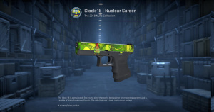 Glock-18 | Nuclear Garden (Minimal Wear) Screenshot