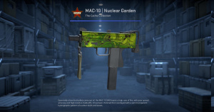 MAC-10 | Nuclear Garden (Field-Tested) Screenshot