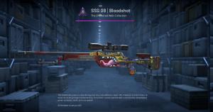 SSG 08 | Bloodshot (Well-Worn) Screenshot