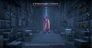 ★ Shadow Daggers | Freehand (Minimal Wear) Screenshot