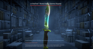 ★ StatTrak™ Bowie Knife | Gamma Doppler Phase 4 (Factory New) Screenshot