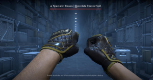 ★ Specialist Gloves | Chocolate Chesterfield (Minimal Wear) Screenshot