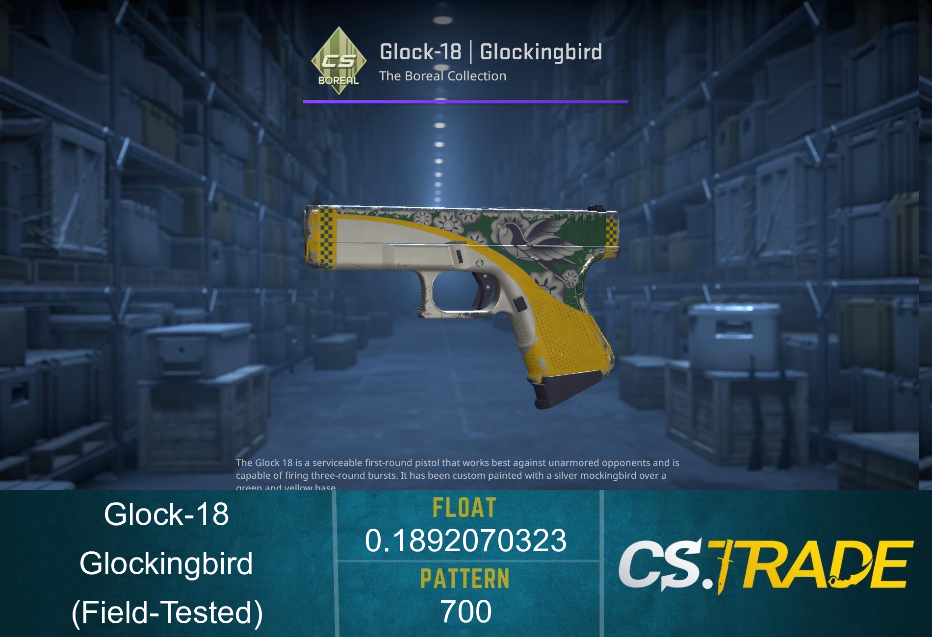 Glock-18 | Glockingbird (Field-Tested) Screenshot