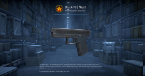 Glock-18 | Night (Battle-Scarred) Screenshot