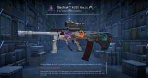 StatTrak™ AUG | Arctic Wolf (Field-Tested) Screenshot