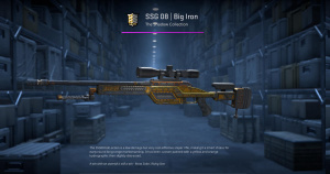 SSG 08 | Big Iron (Battle-Scarred) Screenshot
