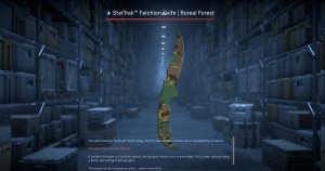 ★ StatTrak™ Falchion Knife | Boreal Forest (Field-Tested) Screenshot
