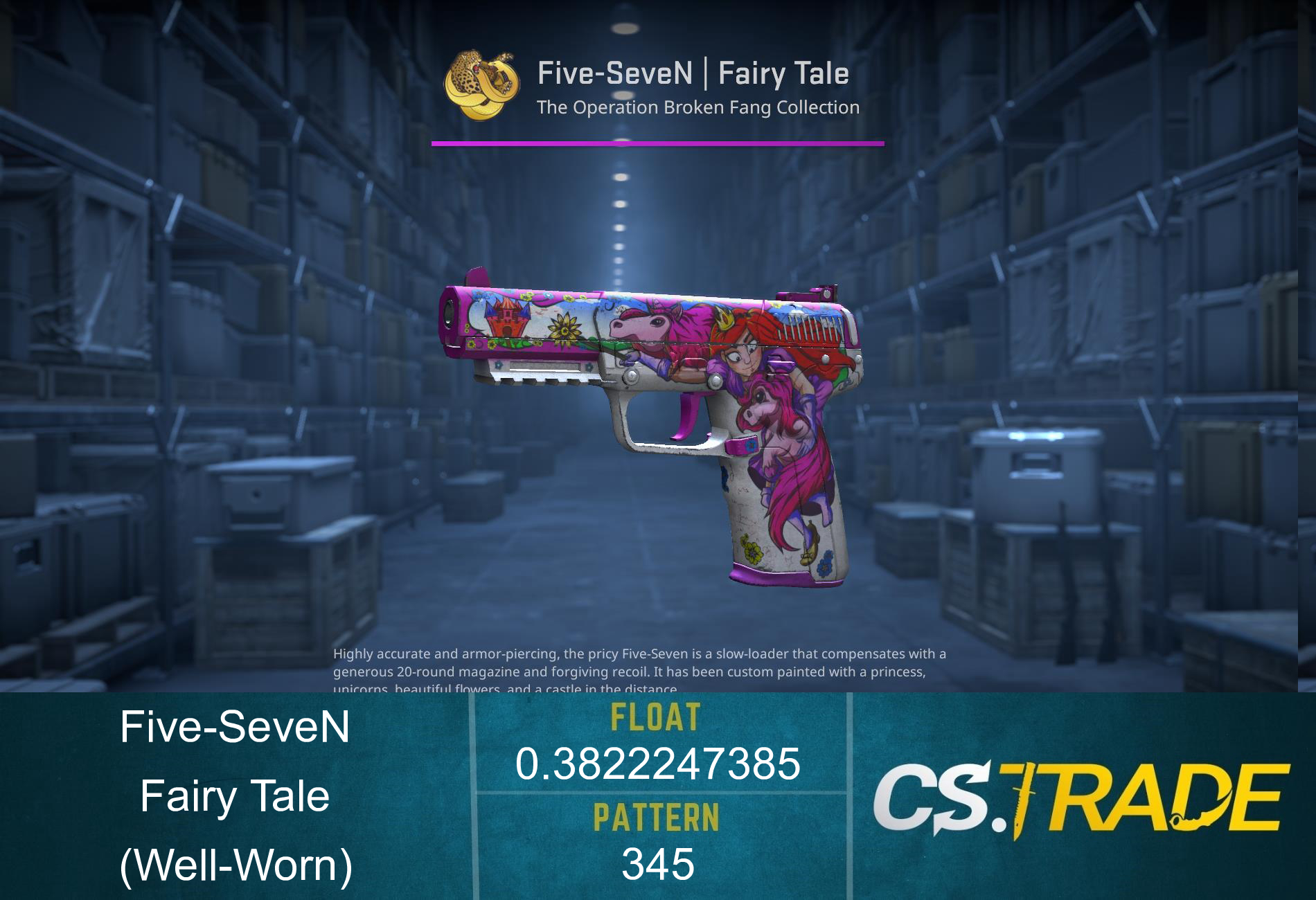 Five-SeveN | Fairy Tale (Well-Worn) Screenshot