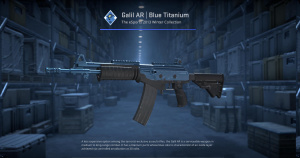 Galil AR | Blue Titanium (Factory New) Screenshot