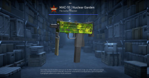 MAC-10 | Nuclear Garden (Factory New) Screenshot
