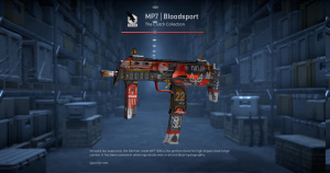 MP7 | Bloodsport (Field-Tested) Screenshot