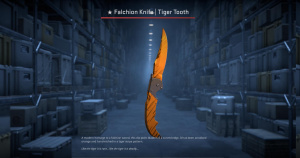 ★ Falchion Knife | Tiger Tooth (Factory New) Screenshot