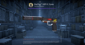 StatTrak™ USP-S | Cyrex (Field-Tested) Screenshot