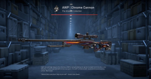 AWP | Chrome Cannon (Battle-Scarred) Screenshot