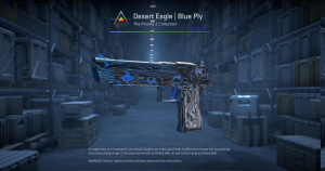 Desert Eagle | Blue Ply (Factory New) Screenshot