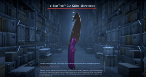 ★ StatTrak™ Gut Knife | Ultraviolet (Field-Tested) Screenshot