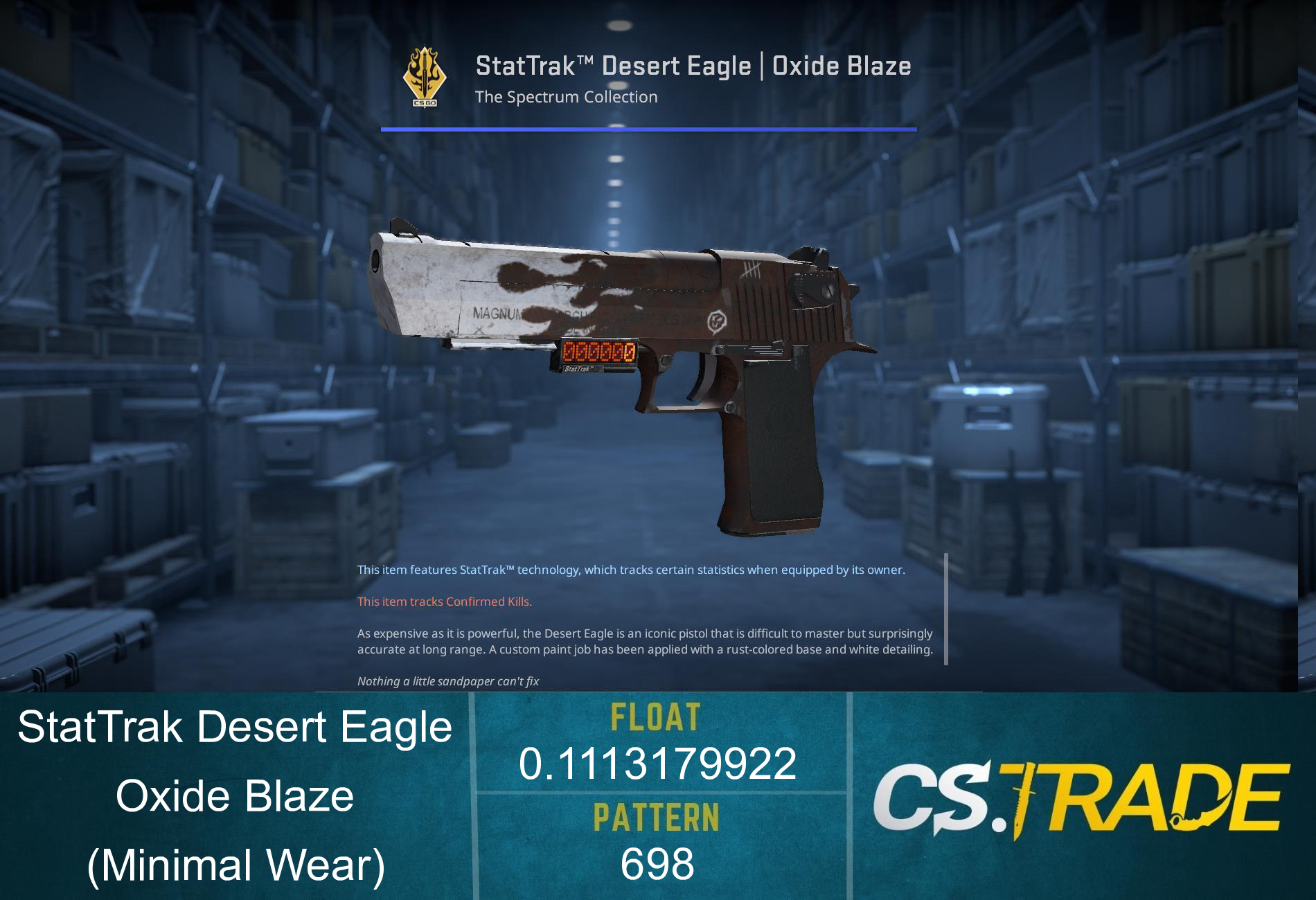 Desert Eagle | Oxide Blaze (Factory New) Screenshot