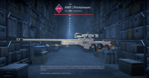 AWP | Printstream (Battle-Scarred) Screenshot