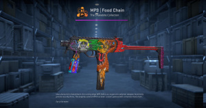 MP9 | Food Chain (Well-Worn) Screenshot