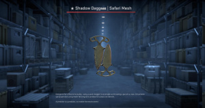 ★ Shadow Daggers | Safari Mesh (Well-Worn) Screenshot