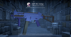 UMP-45 | Indigo (Field-Tested) Screenshot