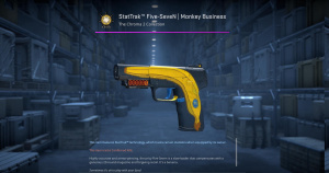 StatTrak™ Five-SeveN | Monkey Business (Field-Tested) Screenshot