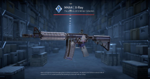 M4A4 | X-Ray (Minimal Wear) Screenshot
