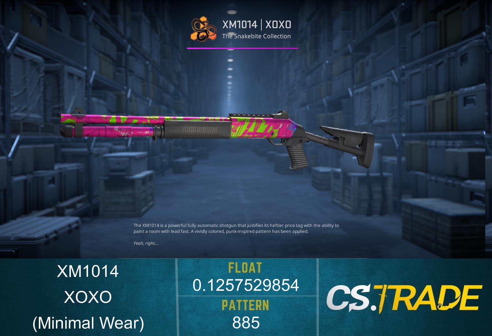 StatTrak™ XM1014 | XOXO (Minimal Wear) Screenshot