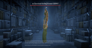 ★ Survival Knife | Forest DDPAT (Battle-Scarred) Screenshot