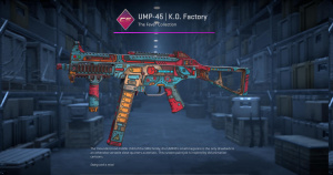 UMP-45 | K.O. Factory (Field-Tested) Screenshot