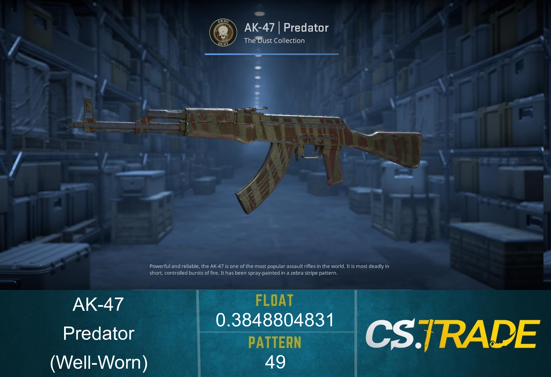 AK-47 | Predator (Well-Worn) Screenshot