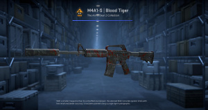 M4A1-S | Blood Tiger (Field-Tested) Screenshot