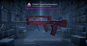 FAMAS | Rapid Eye Movement (Well-Worn) Screenshot