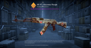 AK-47 | Nouveau Rouge (Well-Worn) Screenshot