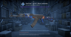 StatTrak™ AK-47 | Blue Laminate (Field-Tested) Screenshot