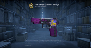 Five-SeveN | Violent Daimyo (Factory New) Screenshot