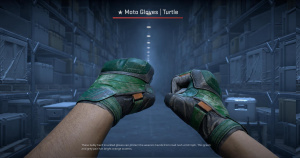 ★ Moto Gloves | Turtle (Battle-Scarred) Screenshot