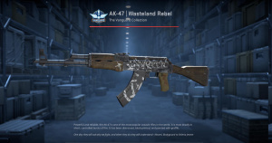AK-47 | Wasteland Rebel (Battle-Scarred) Screenshot