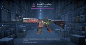 M4A4 | Tooth Fairy (Field-Tested) Screenshot