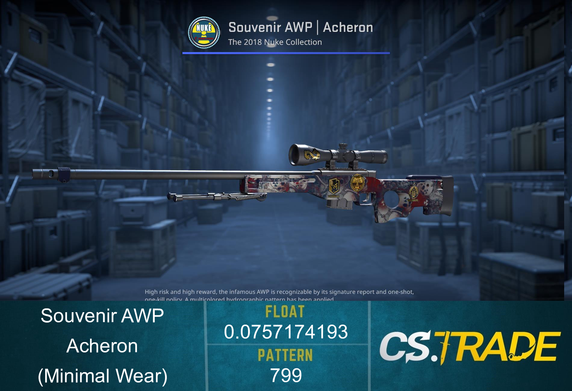 AWP | Acheron (Minimal Wear) Screenshot