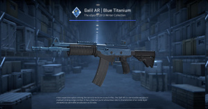Galil AR | Blue Titanium (Factory New) Screenshot