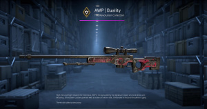 AWP | Duality (Well-Worn) Screenshot