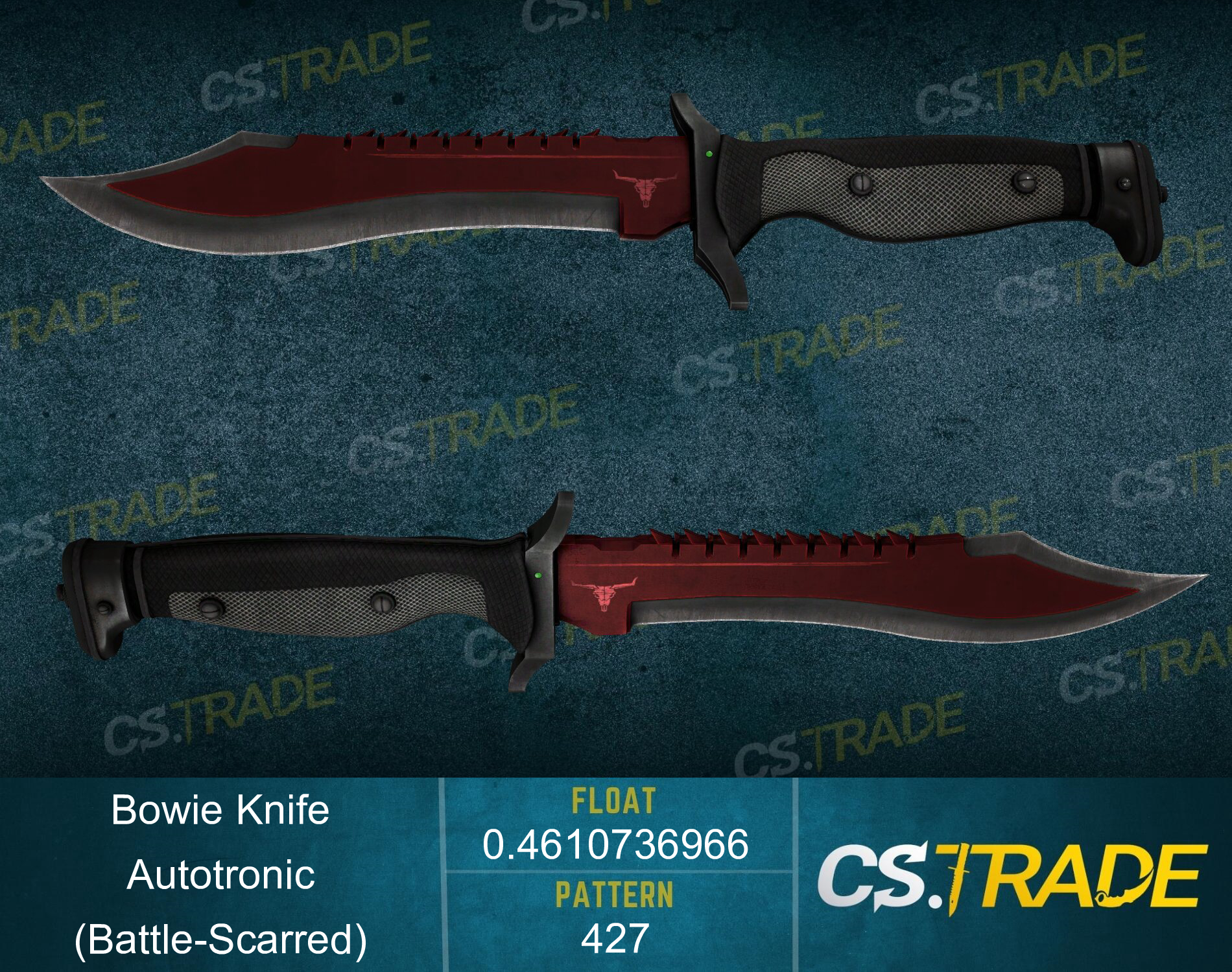 ★ StatTrak™ Bowie Knife | Autotronic (Battle-Scarred) Screenshot