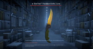 ★ StatTrak™ Falchion Knife | Lore (Field-Tested) Screenshot