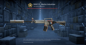 M4A1-S | Mecha Industries (Battle-Scarred) Screenshot
