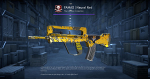 FAMAS | Neural Net (Factory New) Screenshot