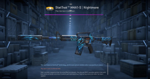 StatTrak™ M4A1-S | Nightmare (Well-Worn) Screenshot